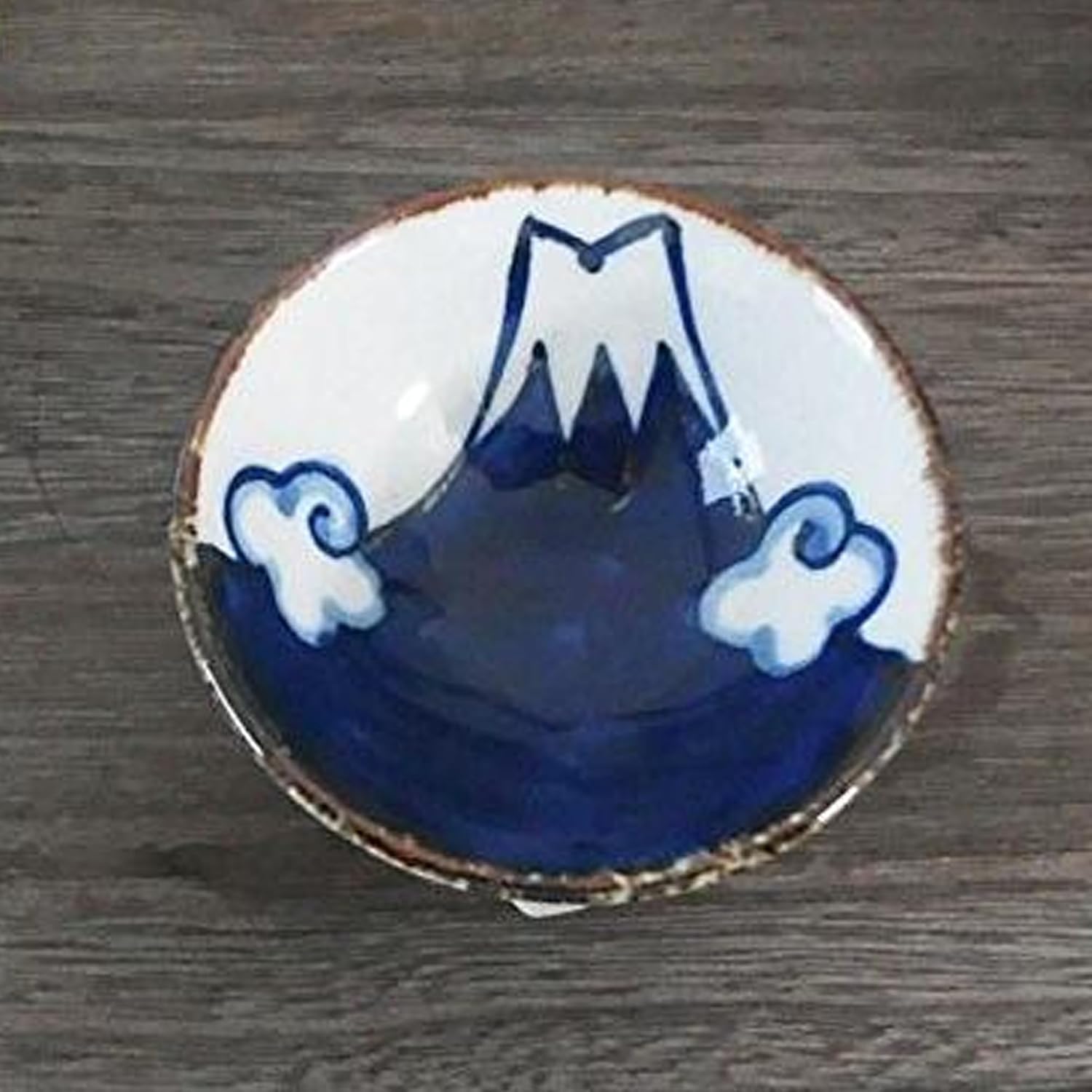 IPPINKA Hasami-Ware Fugaku Guinomi Sake Cup - 2oz (59ml) - Made in Japan