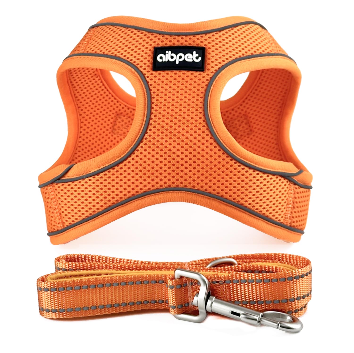 Amazon | AIBPET 犬 ハーネス リード付 小型犬 柔らかい 軽量 中型犬