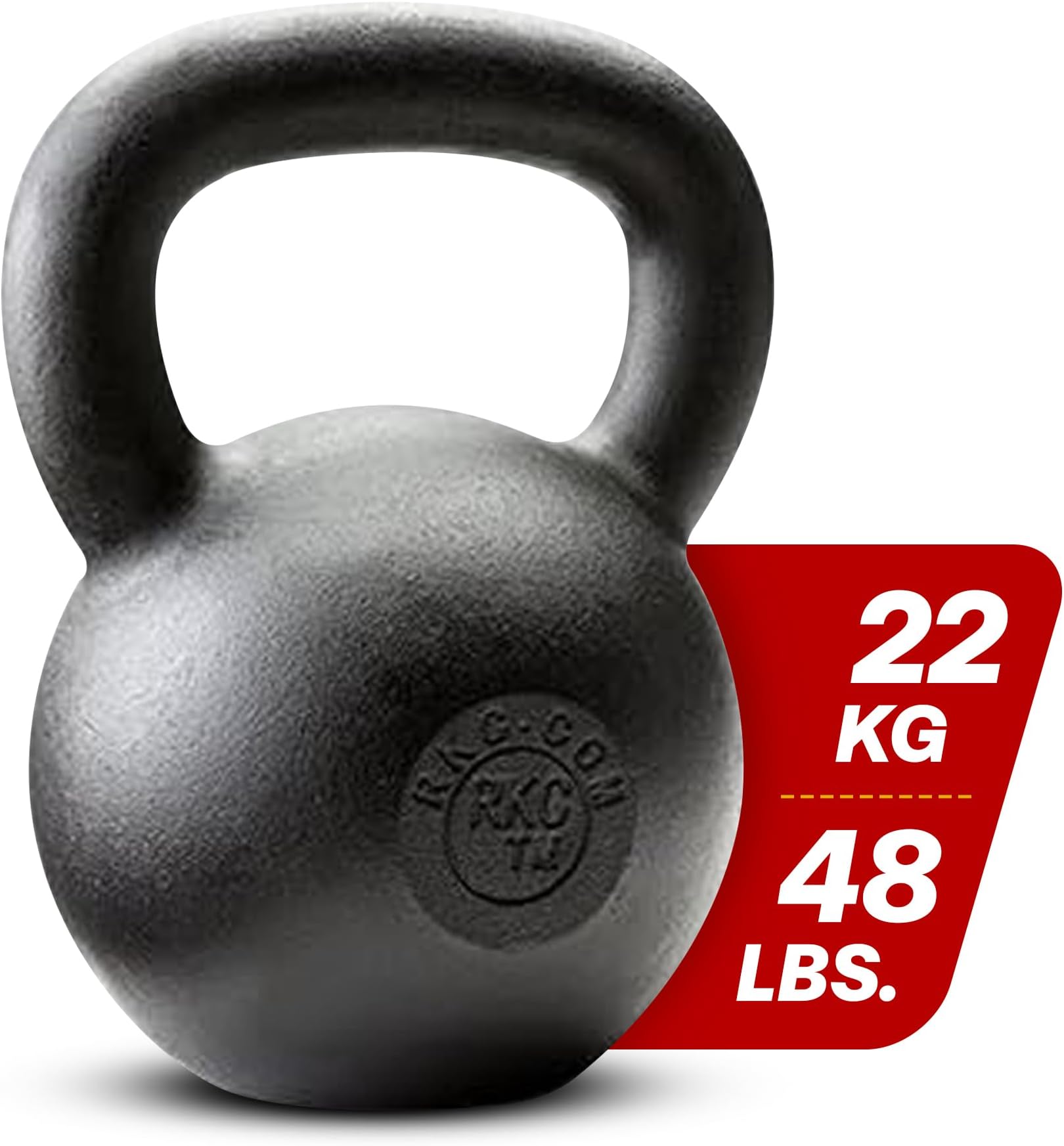 RKC - Russian Kettlebell Sets, Kettle Bell with Comfortable Grip for Strength Training, Kettle Bells for Safe Cardio at Home, Ergonomically Designed Kettle Ball for Muscle Toning, 48 lbs