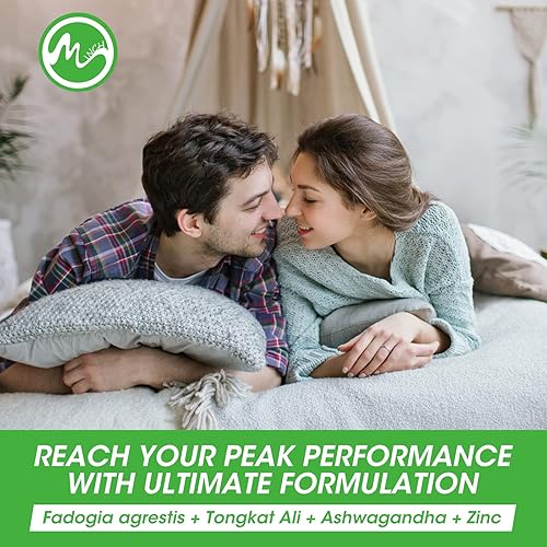 Miniatura 4 de Fadogia Agrestis Tongkat Ali Suplemento  Fadogia Agrestis 1200mg y Tongkat Ali 1000mg con Ashwagandha y Zinc-Fadogia Agrestis Cápsulas para