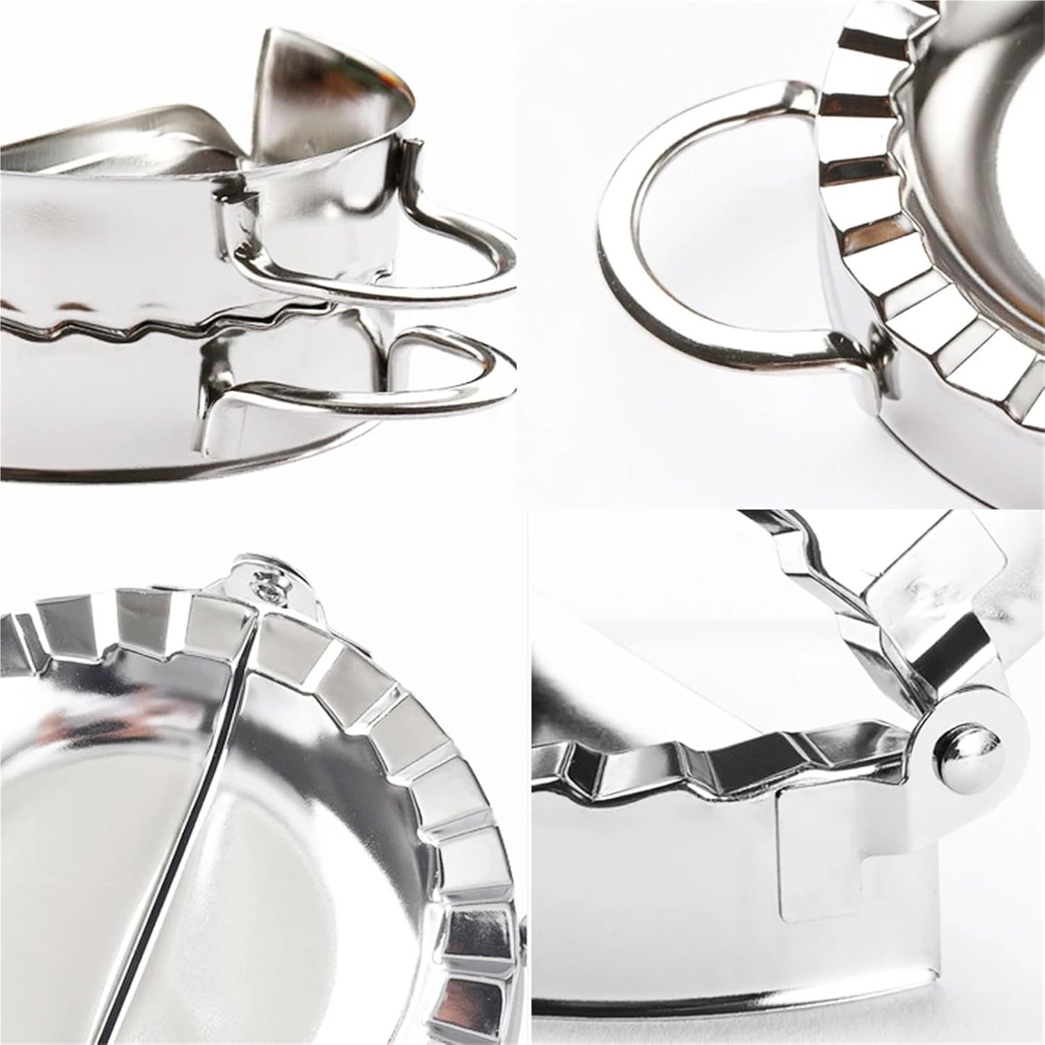 Bakeware DIY Dumpling Maker Device Dough Press Pie Ravioli Mold Cooking Pastry Chinese Food Jiaozi Kitchen Tool(L)