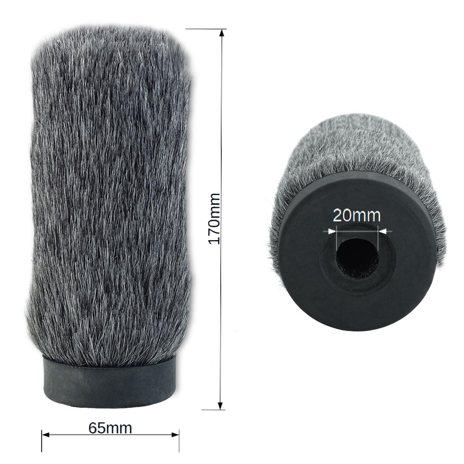 Rode mikrofon NTG-2 kierunkowy z keepdrum futrzana ochrona przed wiatrem
