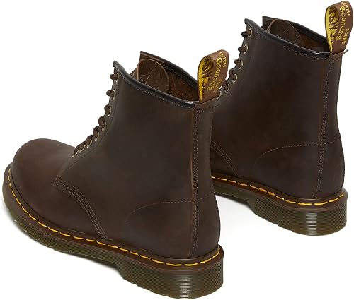 Dr. Martens 8 œillets, Rangers Femme, Gaucho Brun Brun, 42 EU - 6
