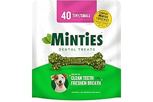 Minties Dental Chews: Dental Health for Tiny/Small Dogs