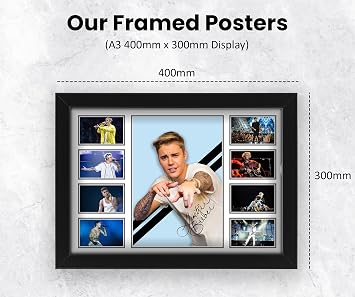 AllStarMedia Tribute to Justin Bieber Inspired Poster Print – Limited Edition Fan Art Gift | Music Wall Art | Unframed A4 (30x21cm)