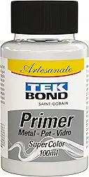PRIMER para Metais, PET e Vidro, frasco 100 ml, Tekbond.