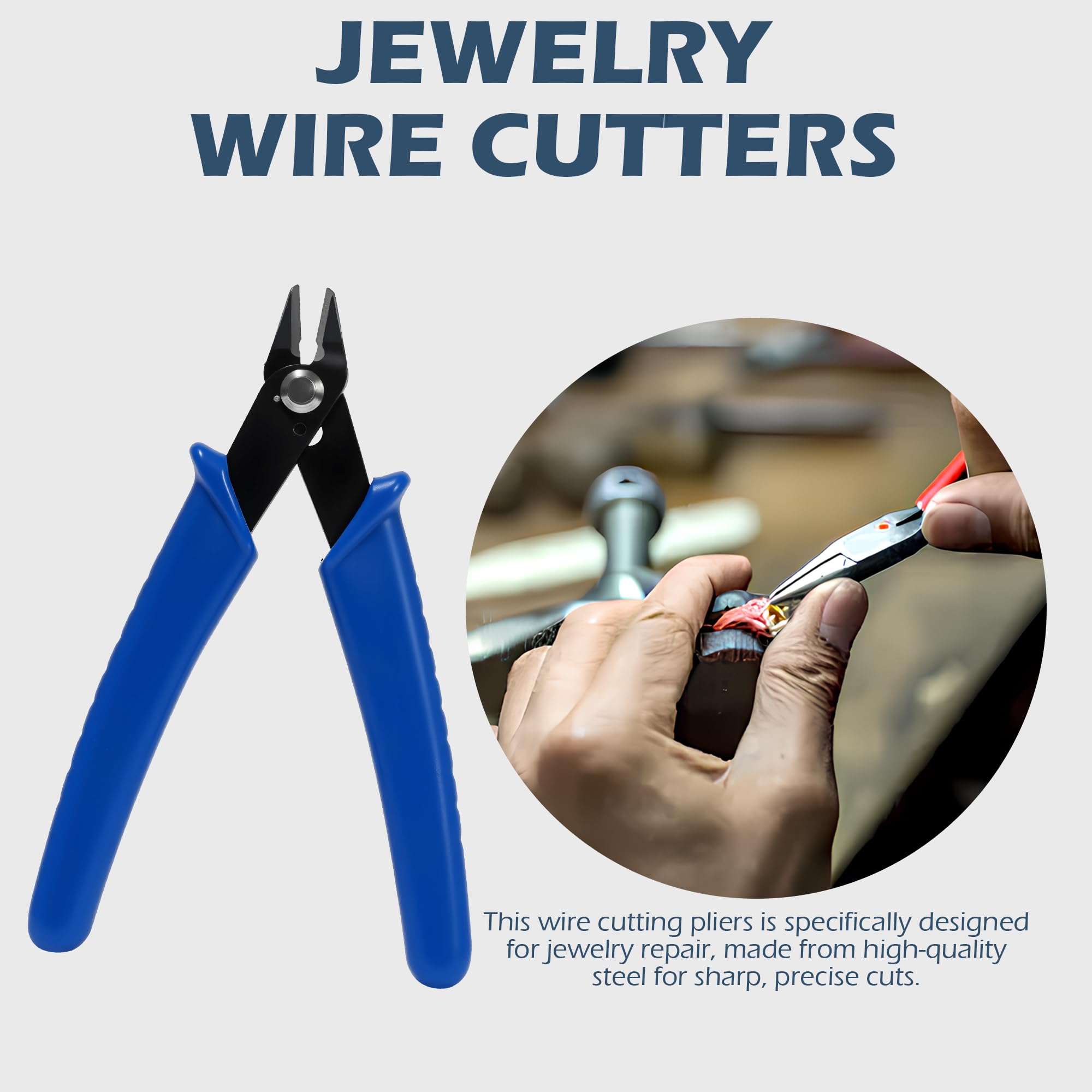 Jewelers Tools Set, Ring Making Kit, Silversmithing Starter Kit, Ring Sizer Mandrel Measuring Tool, Jeweler Saw Frame, Bench Pin Clamp Silversmithing Supplies - Image 7