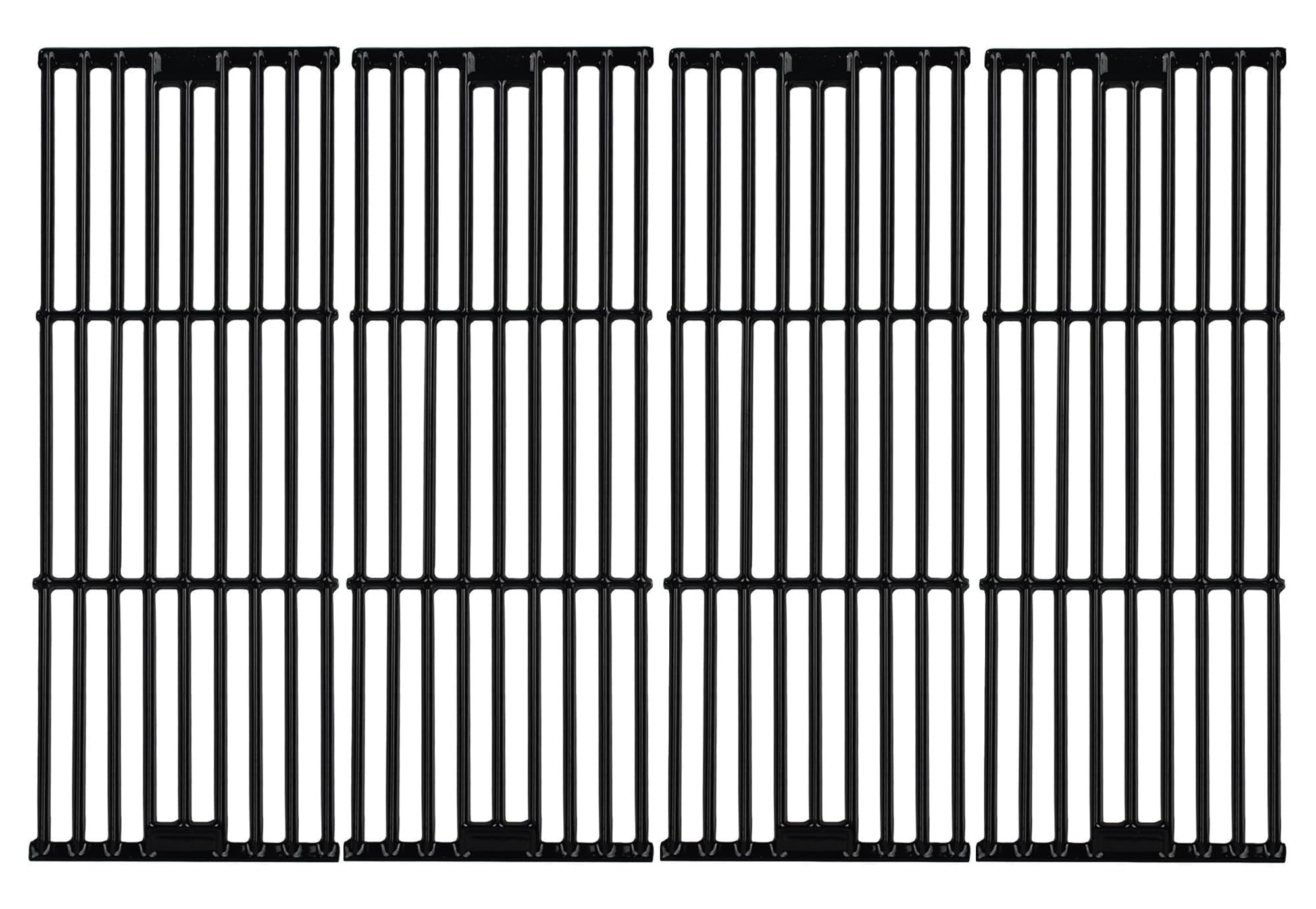 Leship Grill Grates Replace for Chargriller 5050 3001 2121 3008 3030 3725 4000 5252, King Griller 3008 5252 and Others, Set of 4 Grill Cooking Grid Grates (19 3/4" x 6 3/4" Each)