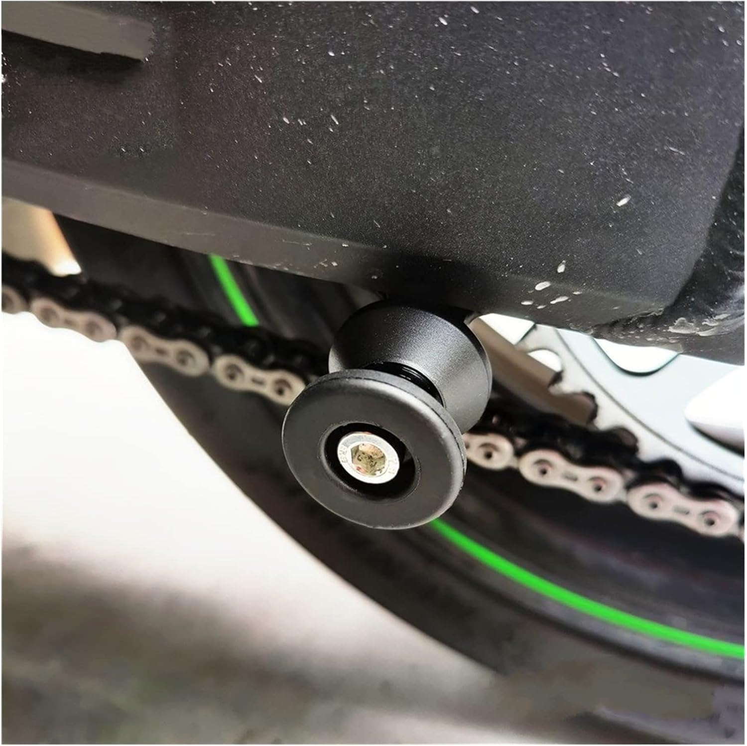 Motorcycle M8 Swingarm Spool Slider Stand Screws for Suzuki DL650 DL250 DL1000 DL1050 V-Strom SV650 SV1000 TL1000R/S Swing Arm Bracket Screw (Color : Gold)