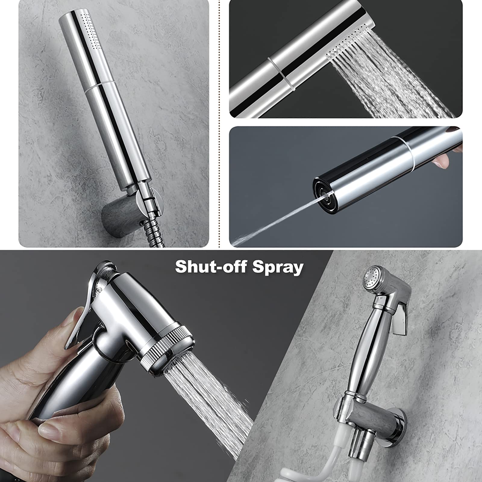 8-Zoll-Regenduschsystem – Chrom-Armaturenset mit Badewannenausläufen, wandmontierter Messing-Regenduschkopf und Handbrause für ultimativen Badezimmer-Luxus
