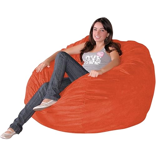 Cozy Sack 3-Feet Bean Bag Chair, Medium, Pumpkin