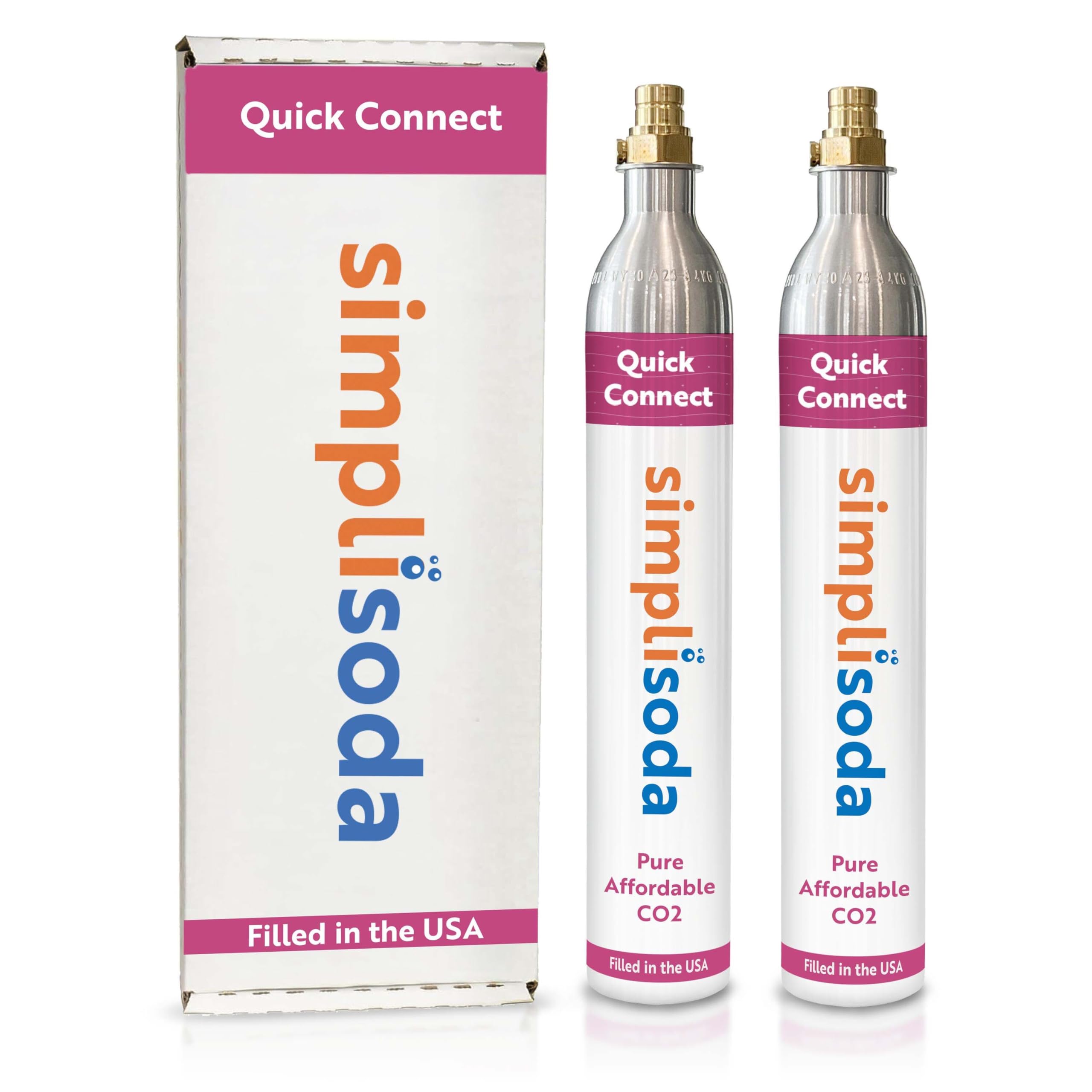 Amazon.com: Simpli Soda 60L CO2 Canister Cylinders - Compatible w