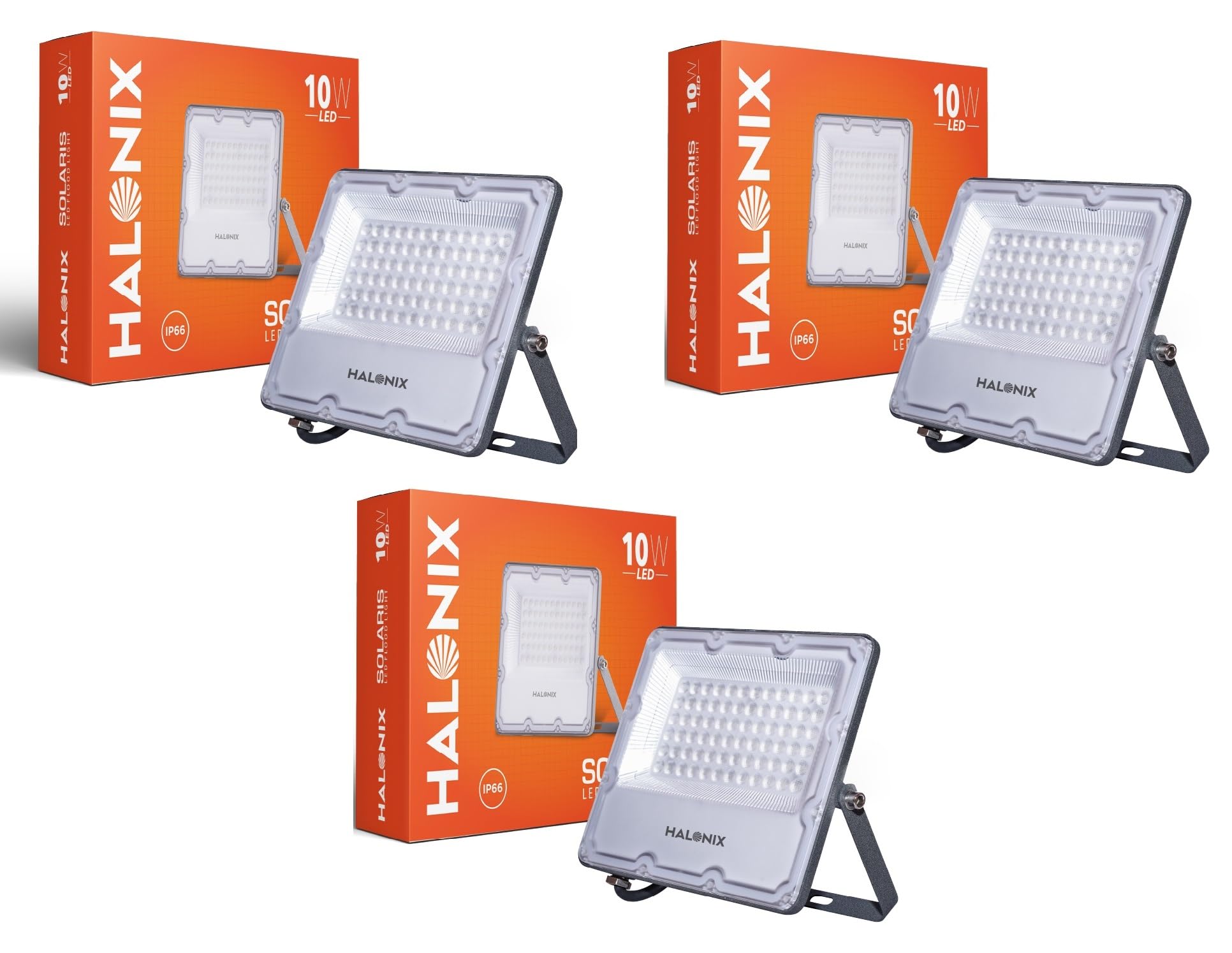Halonix 10W Waterproof Flood Light - Durable Outdoor LED -7