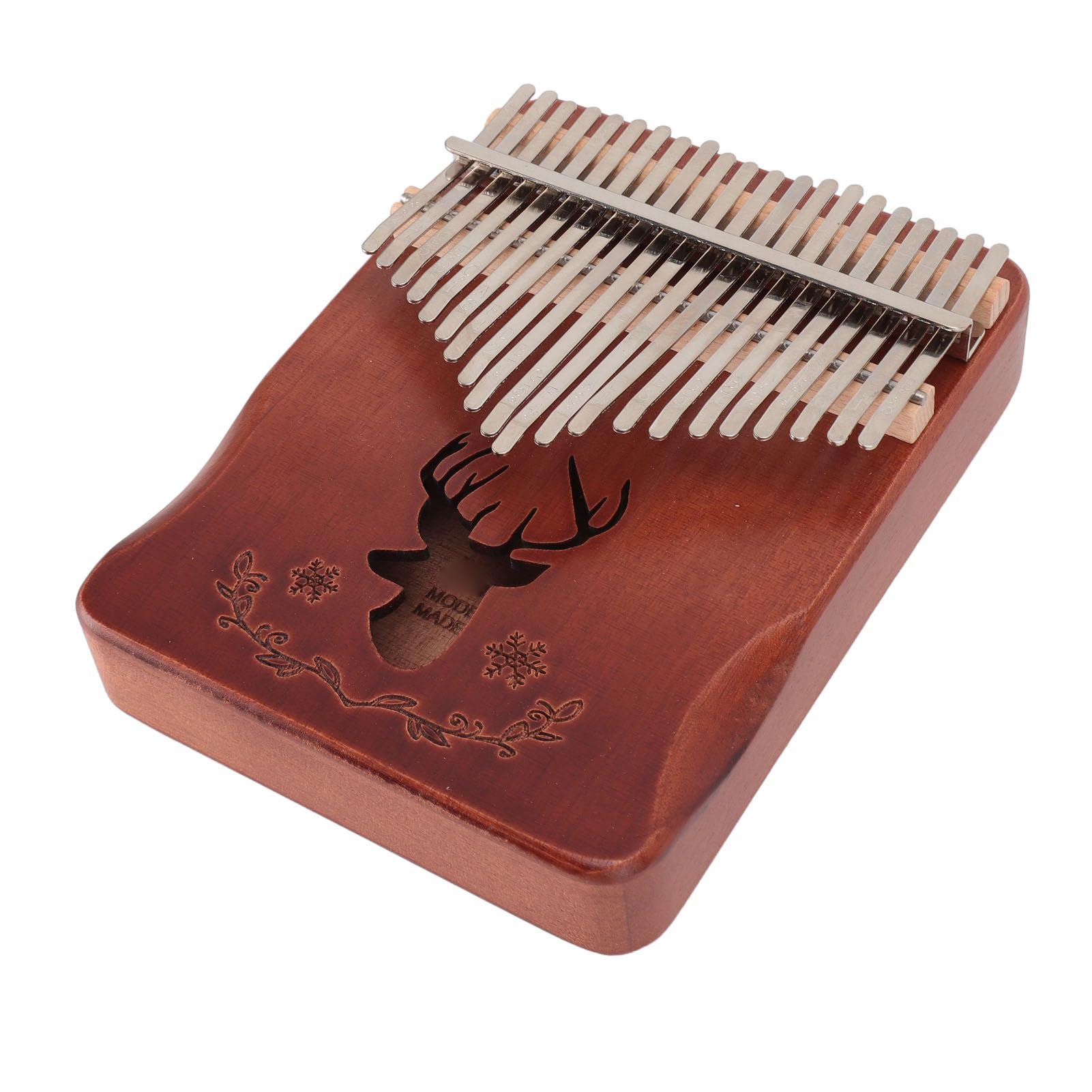 Kalimba Thumb Piano, Wygodna Konstrukcja, Doskonała jakość Dźwięku, Zaawansowane Grawerowanie, łatwe do Nauczenia się Dzięki Nutom Klawiatury, Idealny dla Początkujących