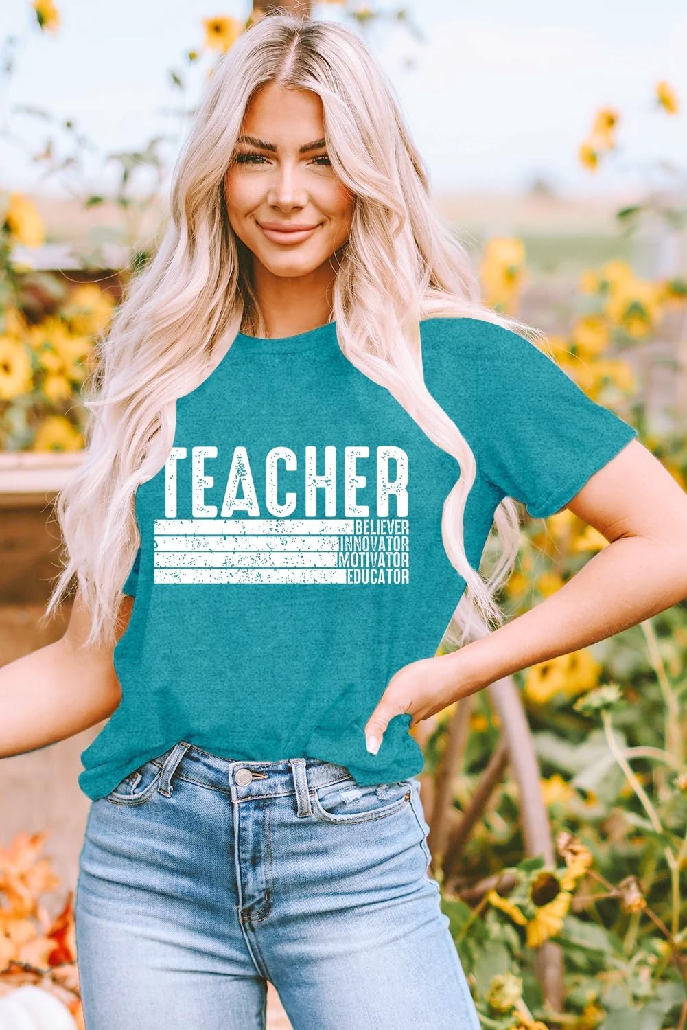 Teacher Appreciation Shirt - Women's Short Sleeve Tee For Teacher's Day & Gifts - View #3