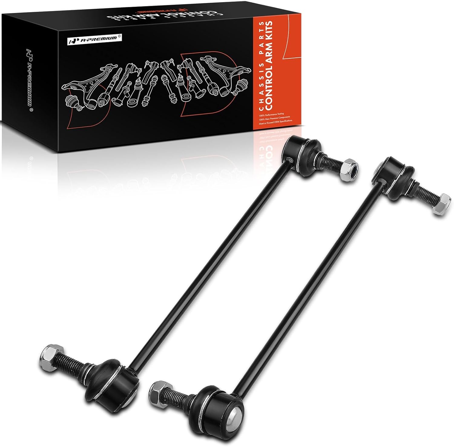 A-Premium Front Sway Bar Link Set for Mercedes‑Benz (Set of 2)