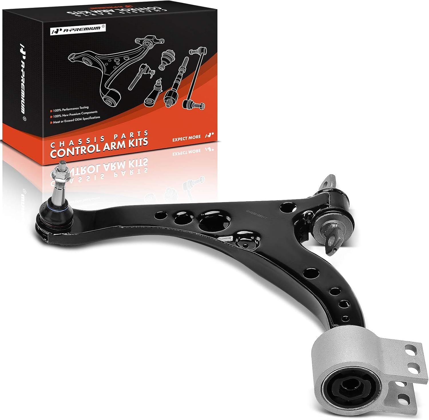 A-Premium Front Left Lower Control Arm, with Ball Joint & Bushing, Compatible with Chevrolet Cruze & Volt, 2016 2017 2018 2019