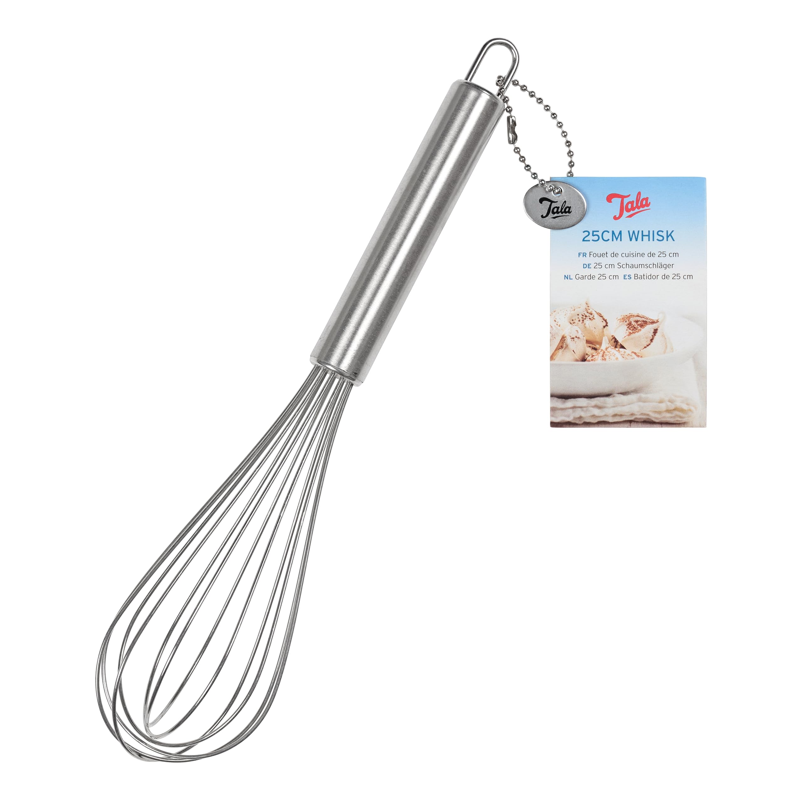 Tala Stainless Steel Whisk, 25cm
