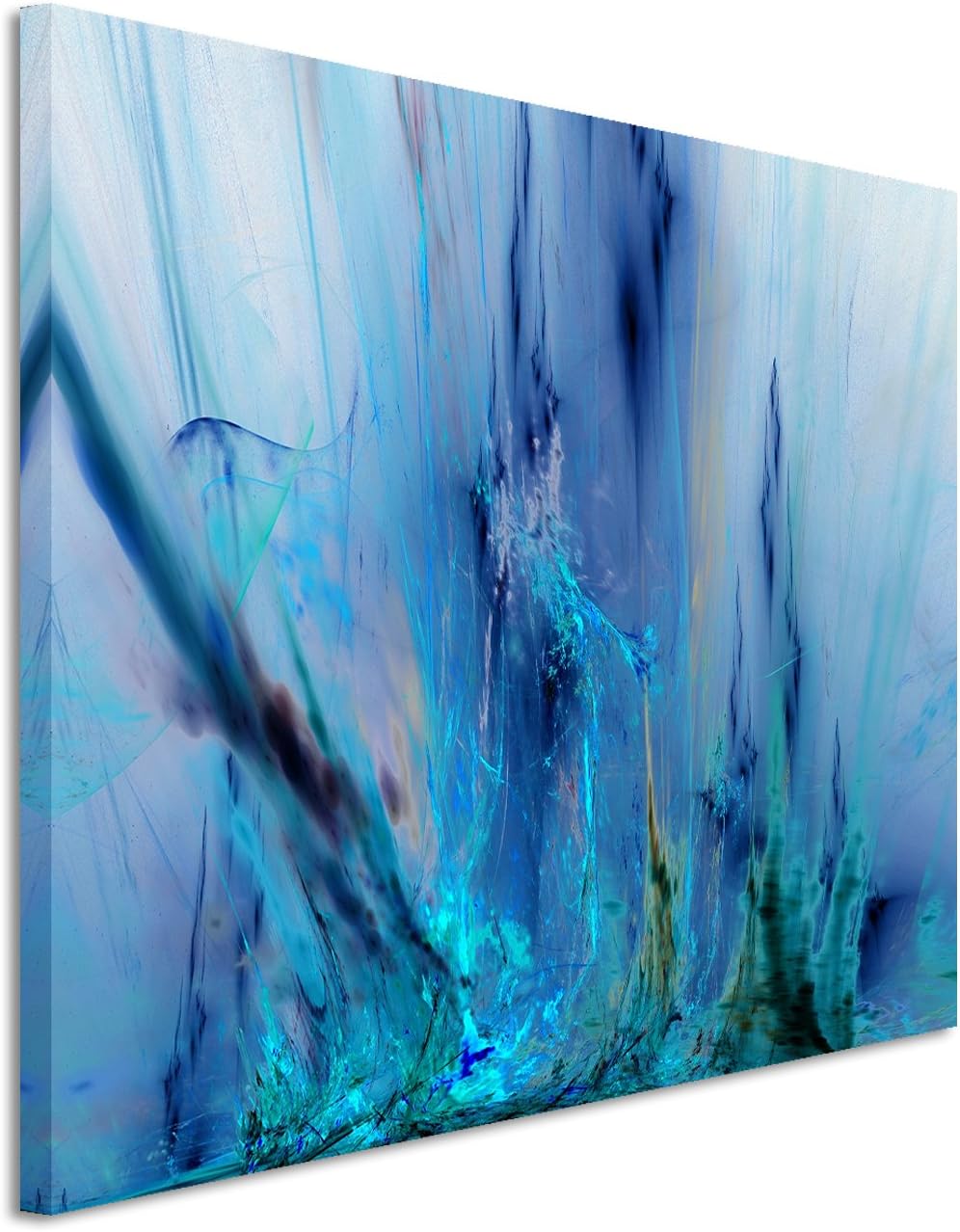 Amazon.de: 100x100 cm !!! - türkis weiß + (Vintage_Style-1_100x100cm