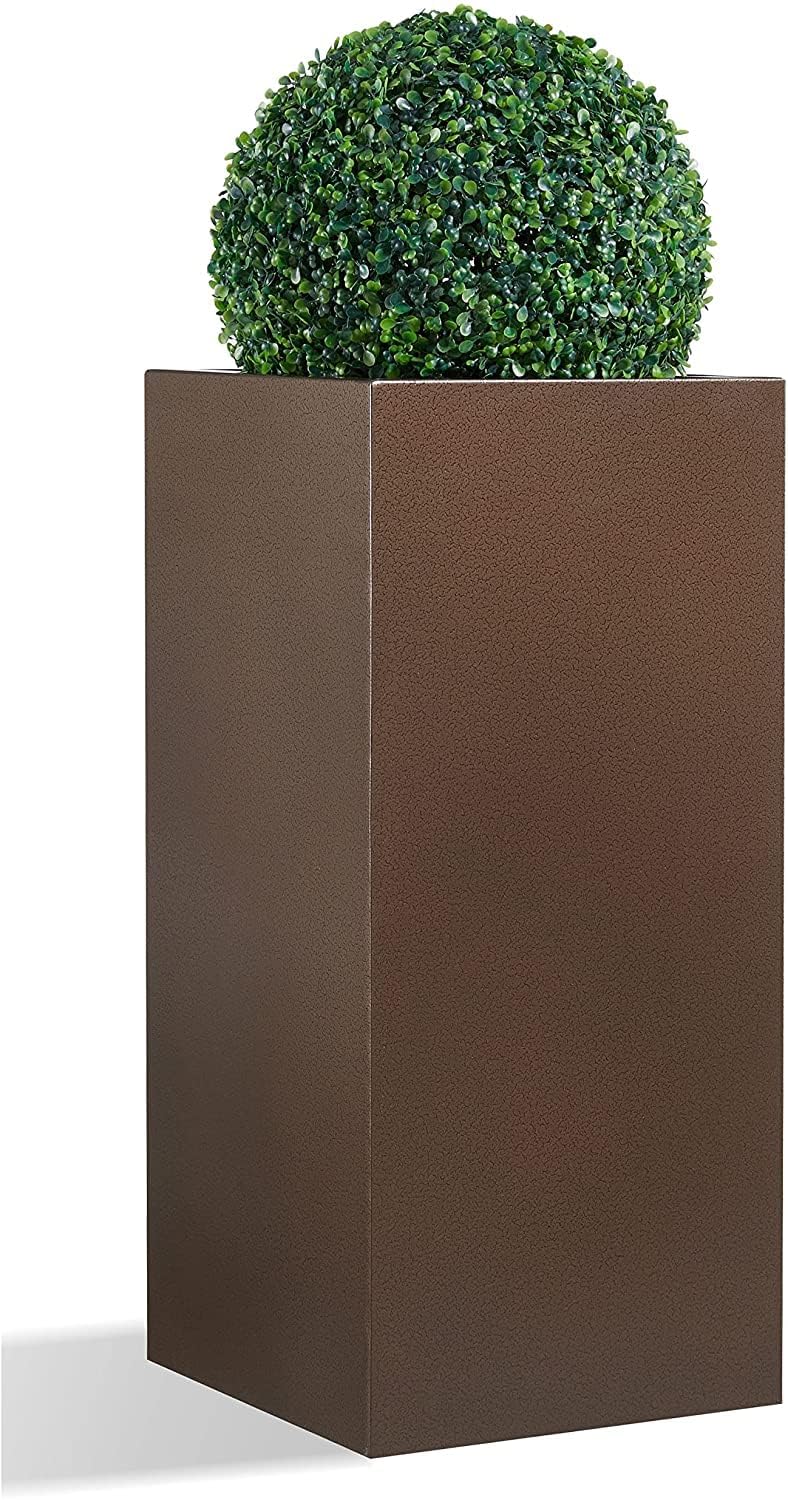 See full amazon price history chart for Plantation Material Tall Metal Planters for Outdoor Plants Decorative Rectangular Flower Pot Holder Display for Balcony Galvanized Iron 21 inch Large Planters for Outdoor Indoor Garden Patio (Brown) Plantation Material Tall Metal Planters for Outdoor Plants Decorative Rectangular Flower Pot Holder Display for Balcony Galvanized Iron 21 inch Large Planters for Outdoor Indoor Garden Patio (Brown) (B0C8NMBMT2) Amazon Price History, Amazon Price Tracker