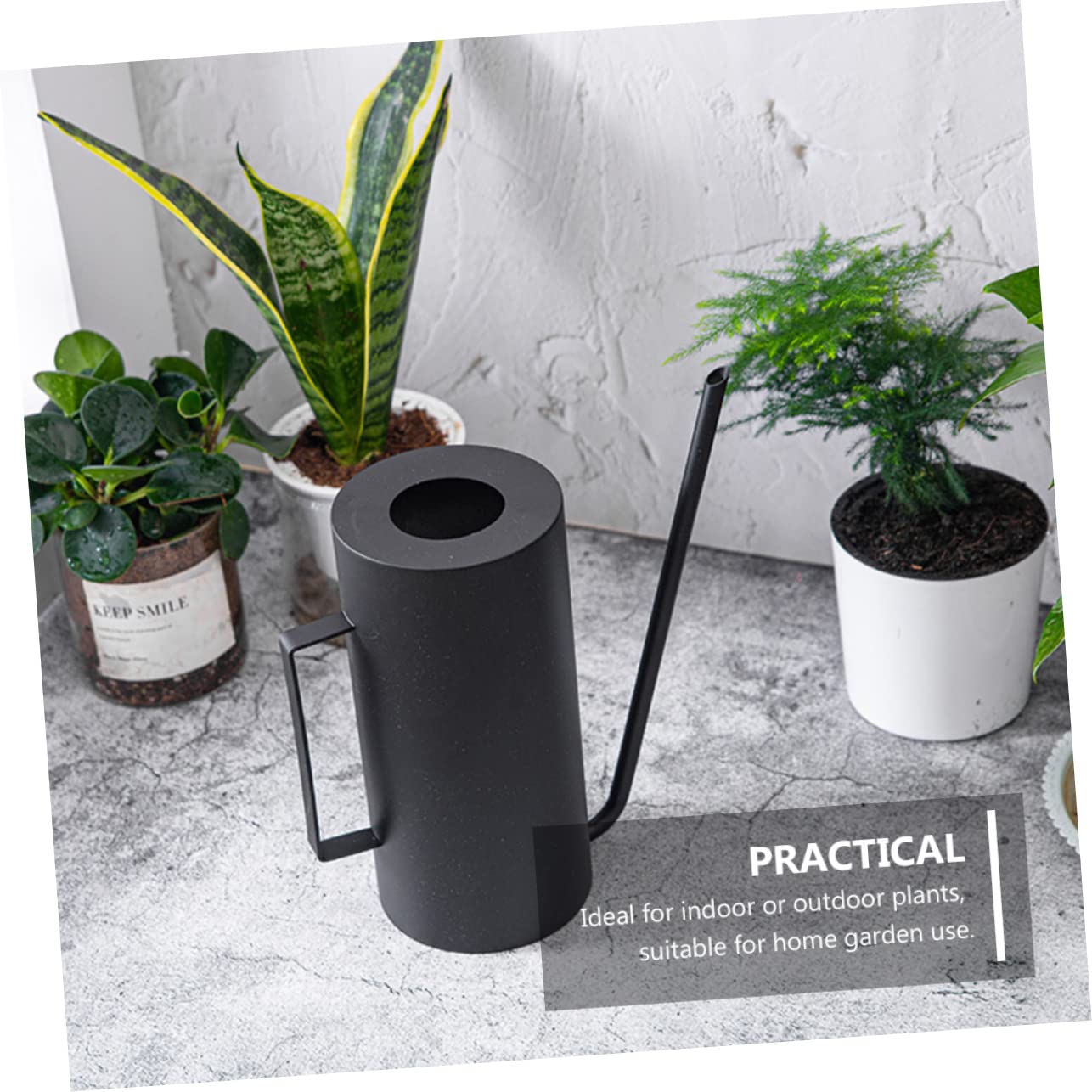 ibasenice Arrosoir Pratique pour Pot de Fleurs Arrosoir sans Éclaboussures pour Jardin Pulvérisateur de Jardin Léger et Portable