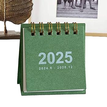 Amazon.co.jp: カレンダー 2025年 卓上カレンダー【2024年7月