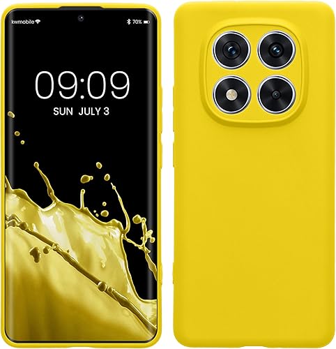 Vista 350 de kwmobile Funda compatible con Xiaomi Redmi Note 11 / Note 11S - Funda protectora de silicona TPU suave y delgada - Azul Báltico Azul (Baltic Blue)