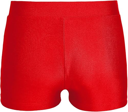 Miniatura 3 de Huimingda Pantalones cortos de gimnasia atlética para niñas pantalones cortos de baile para voleibol animación y ballet