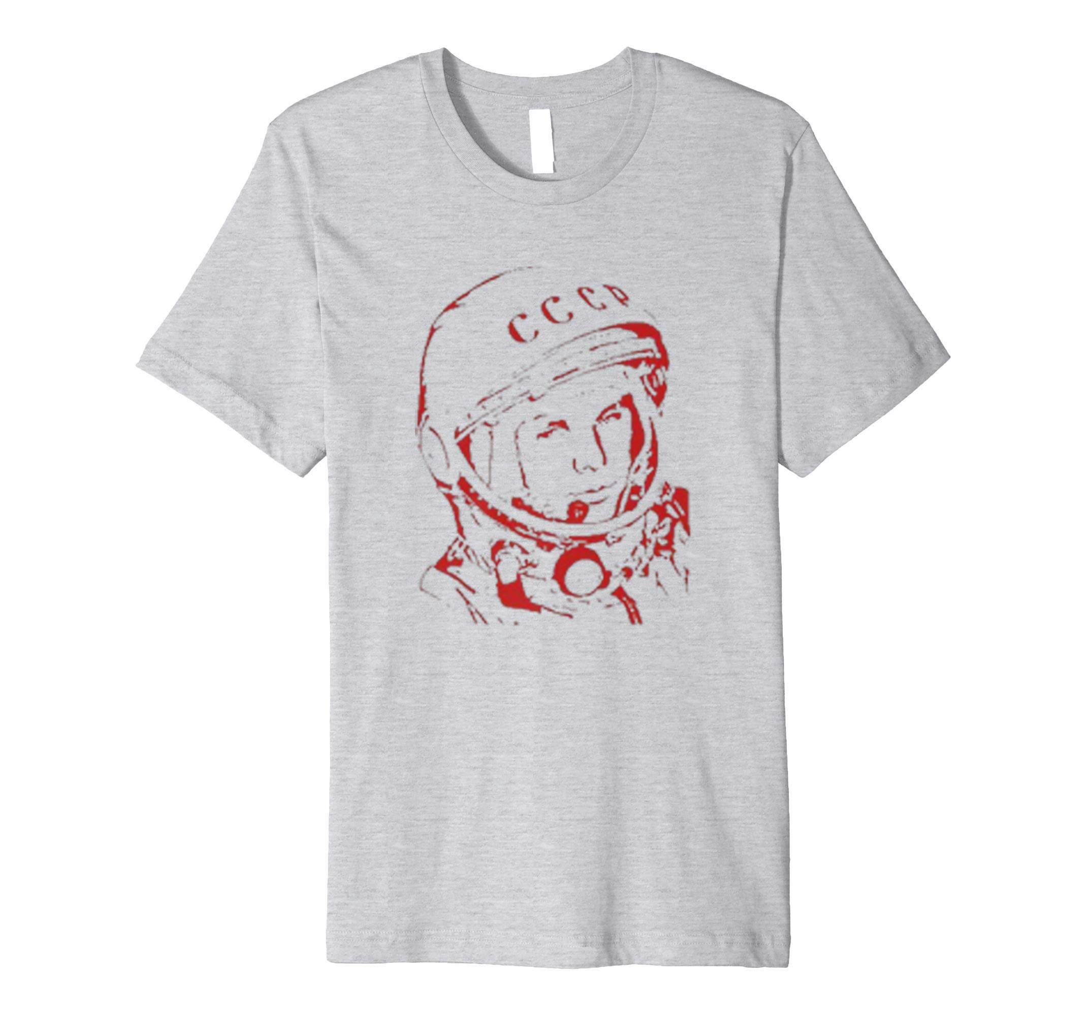 Vintage Soviet Sputnik Gagarin TeesVintage Soviet T-Shirt Sputnik Cosmonaut Gagarin Space USSR