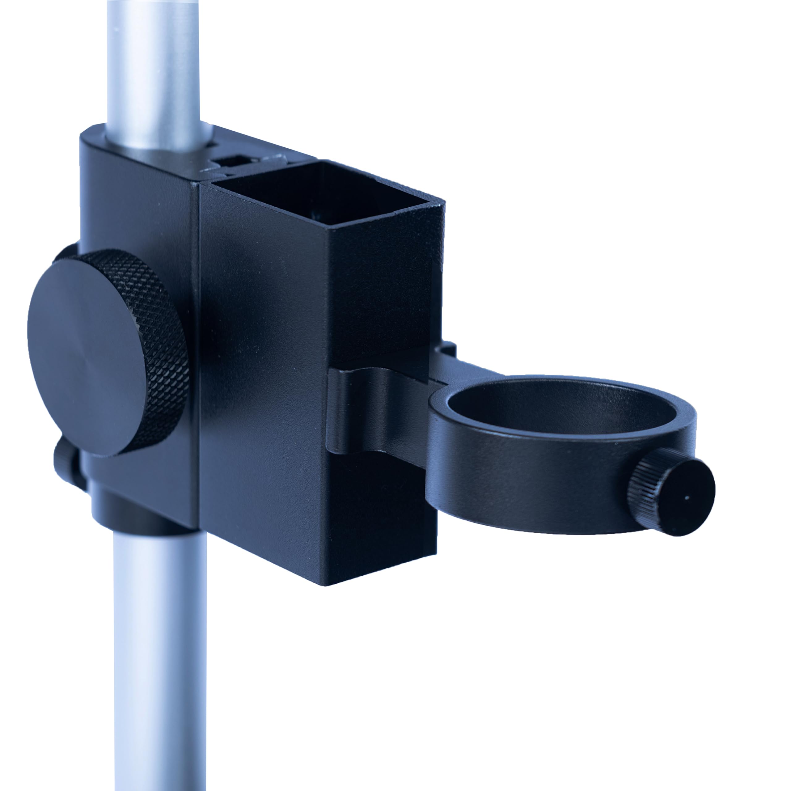 Rosfix ODM-100X statyw do mikroskopu ze stopu aluminium | drążek 29 cm, odporny na korozję | kompatybilny z różnymi cyfrowymi obiektywami mikroskopowymi | akcesoria do mikroskopów