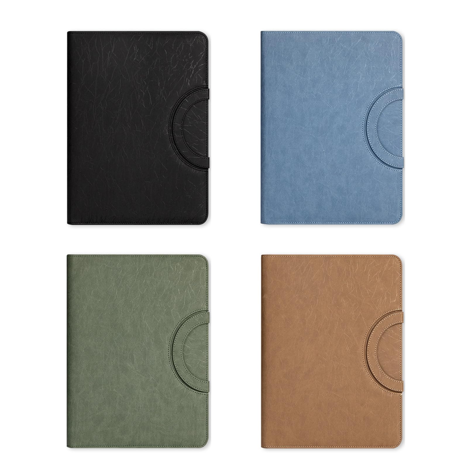 Spaziosi raccoglitori da 4 budget con chiusura con cerniera Design Organizzatori in pelle PU Portafogli per pianificazione finanziaria Raccoglitori per portafogli Organizzatori