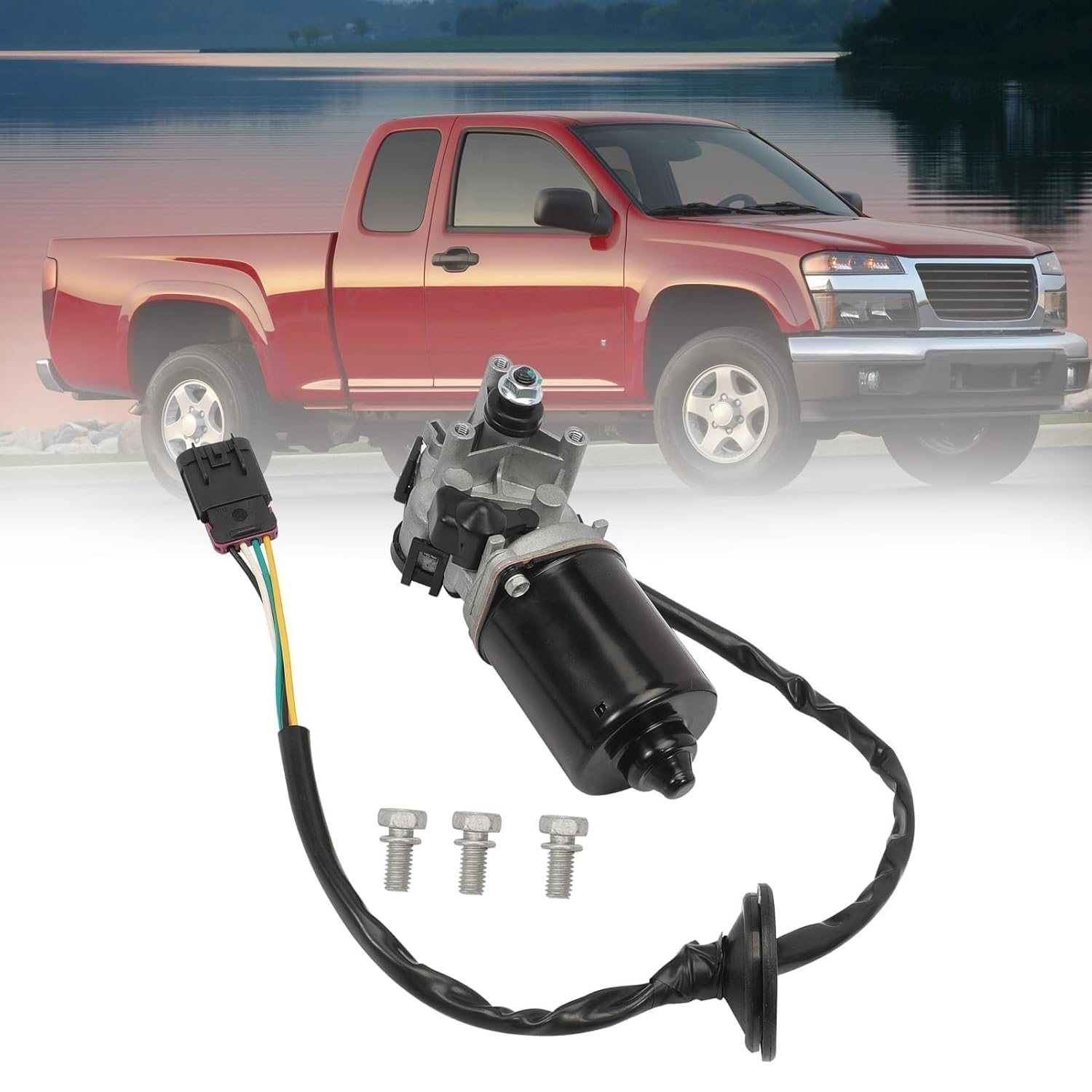 Front Windshield Wiper Motor for Colorado 2004-2012, Canyon Pickup 2004-2012, ISU-zu i-280 i-290 i-350 i-370 10379535 8889582230 88958223