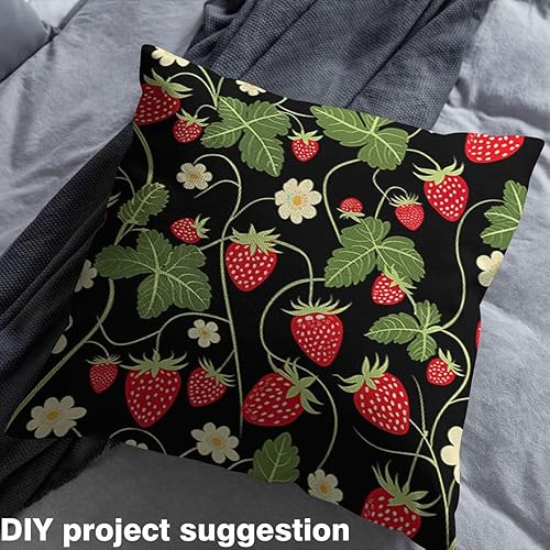 Miniatura 10 de Feelyou The Yard, tela de tapicería de arte hippie de la paz por The Yard, tela decorativa con diseño de mariposa de guitarra para tapicería y