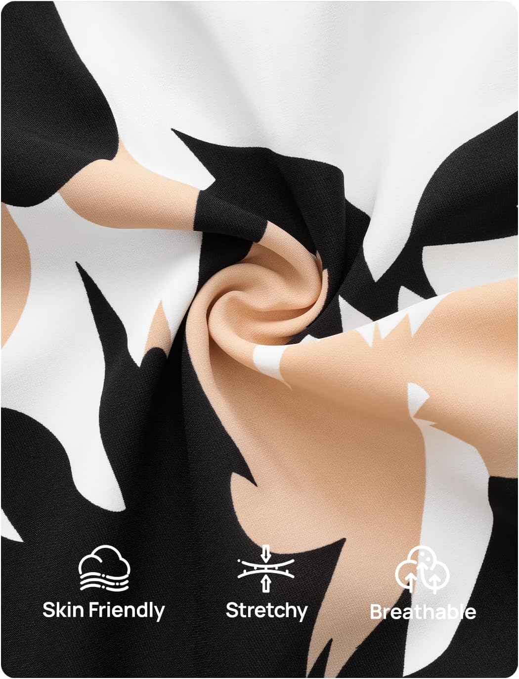 ZESICA Womens Floral Boho Maxi Dress 2026 Spring Summer Casual Long Sleeve V Neck A Line Flowy Wedding Guest Dresses - Image 5