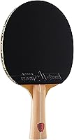 JOOLA Omega Control Ping Pong Paddle - Tournament Table Tennis Racket with Flared Handle & Vizon Rubber for Precise Control