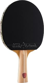 JOOLA Omega Control Ping Pong Paddle - Tournament Table Tennis Racket with Flared Handle & Vizon Rubber for Precise Control