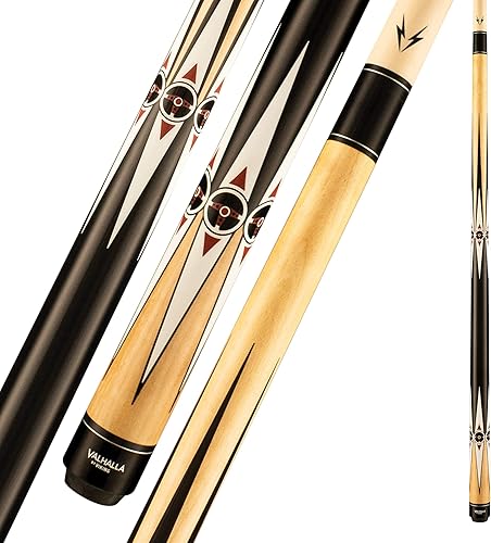 Miniatura 3 de Viking Valhalla Serie 300 y 400 de 2 piezas de 58 pulgadas para taco de billar, barra de billar o uso en casa para hombres o mujeres