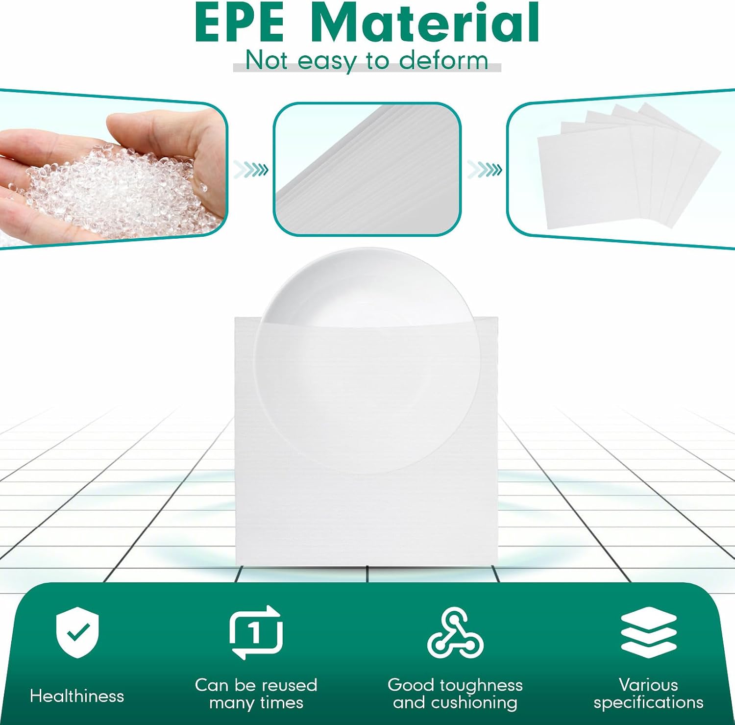 330 pcs Moving Packaging Supplies, 250 Cushioning Foam Pouches and Sheets, 4 Sizes（13.7"x13.7", 11.8"x11.8", 11.8"x7.8", 7.8"x7.8") with 80 Fragile Stickers for Moving, Packaging, Storage