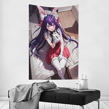 Amazon.co.jp: 推しの子 星野 アイ タペストリー 写真 壁掛 個性