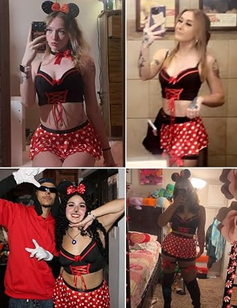 Cosplay Lingerie for Women Sexy Roleplay Costumes Princess Outfits with Pleated Skirt Sets 5 piece