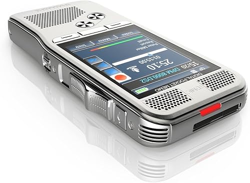 Miniatura 4 de Philips Memo digital profesional de bolsillo DPM-8000 con software Cradle y Speechexec Pro