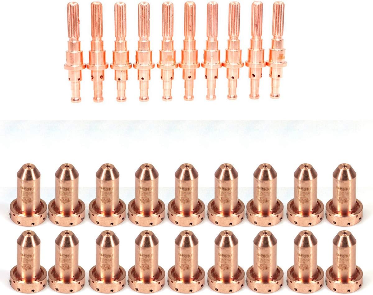 9-8215 Electrodes 9-8233 Tips Plasma Cutting Consumables Fit SL60 SL100 Thermal Dynamics Torch PK40