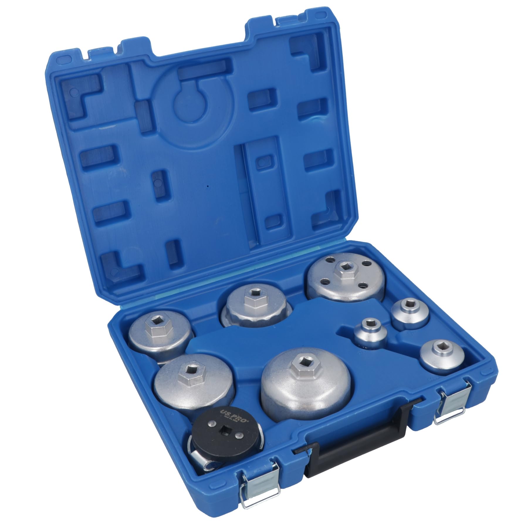 Clé à filtre à huile 3/8" type tasse AB Tools US Pro en kit de 9 pièces pour vidange