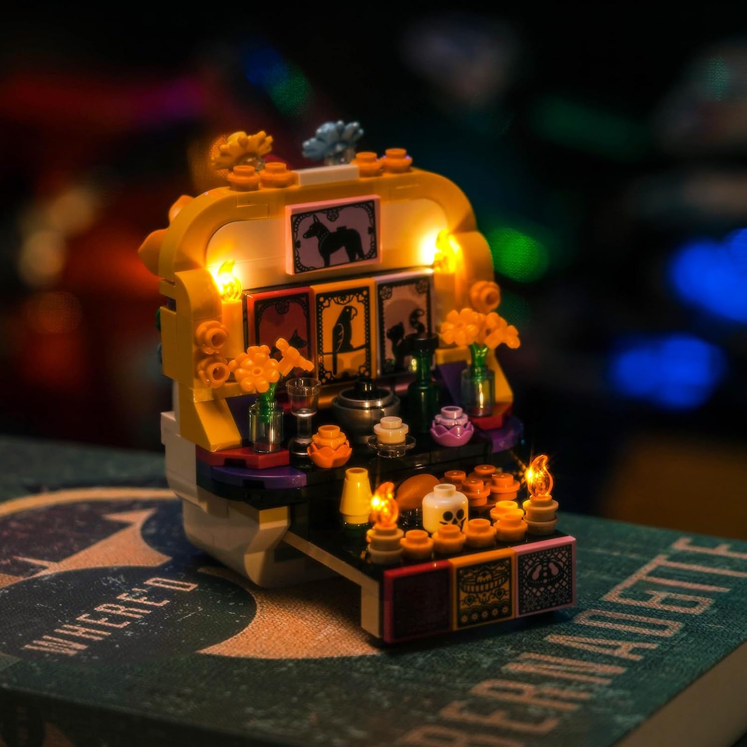 LED Lighting Compatible with Lego Altar of The Dead 40811, Light Kit Compatible with Lego 40811,NOT Included The Model - JUST Lights