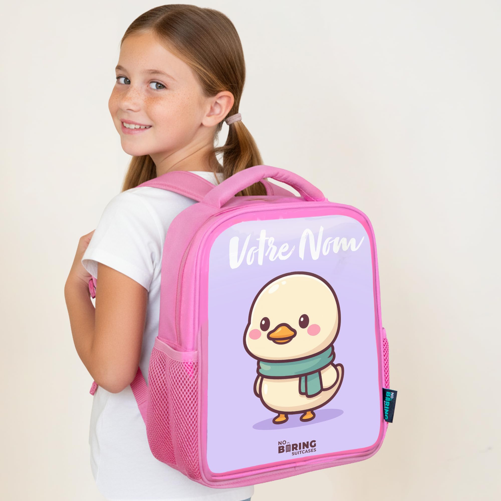 NoBoringSuitcases© Zaino Per Bambini Zaini Scolastici Blu Bambino | 8L - Backpack Da Viaggio School Bag Piccolo Zainetto In Età Prescolare Ragazzi Animali