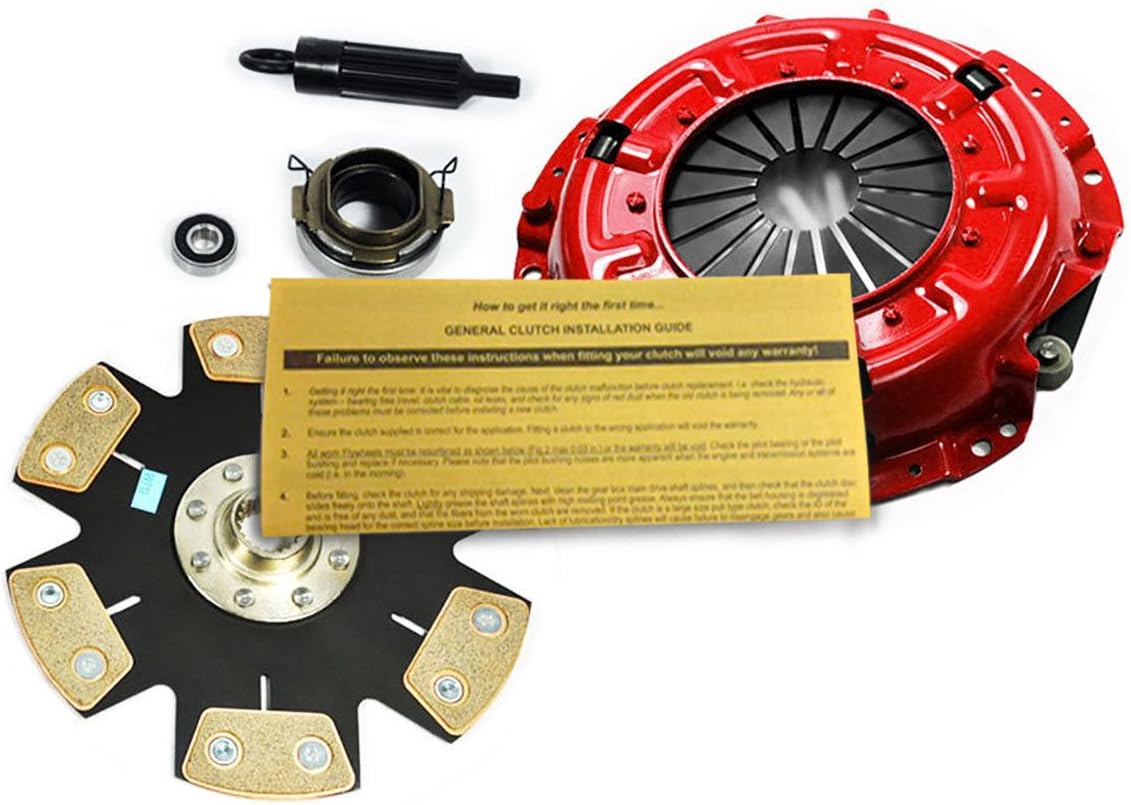 EFT STAGE 4 CERAMIC CLUTCH KIT FOR 1989-1995 TOYOTA 4RUNNER PICKUP 2.4L 22R 22RE