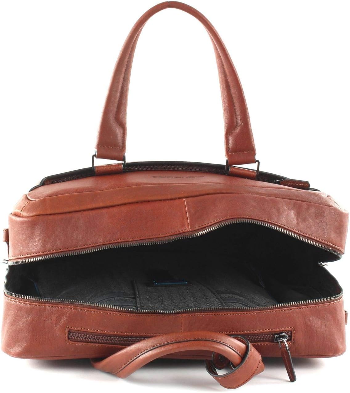 Piquadro BV4729B3 Trolley Briefcase main compartment open