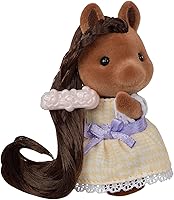 Vista 40 de Calico Critters Pony's Vanity Dresser Set, juego de casa de muñecas con figura y accesorios