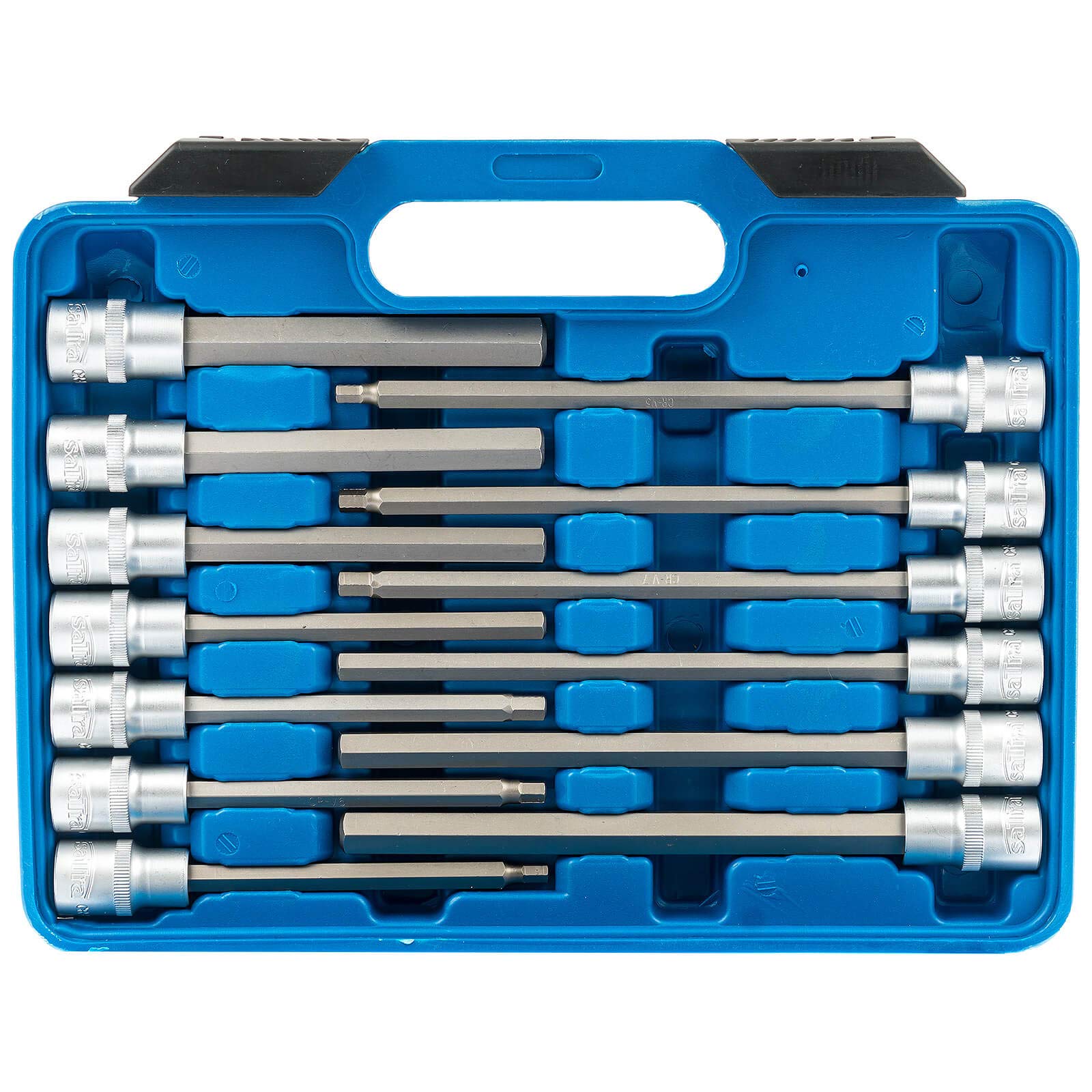 SATRA S-SH3012 Satz Bits Innensechskant Antrieb 12,5mm (1/2") 30 teilig