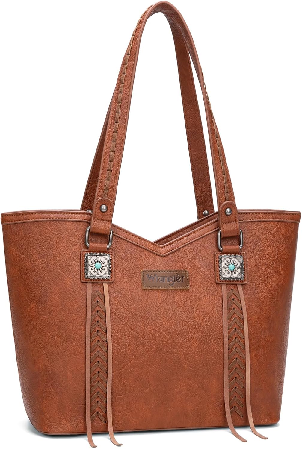 Montana West Wrangler Tote Bag for Women Top Handle Ladies Shoulder Bags - Image 4